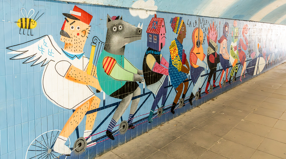 Unterführung Ludwigsbrücke (Karl-Müller-Weg) München