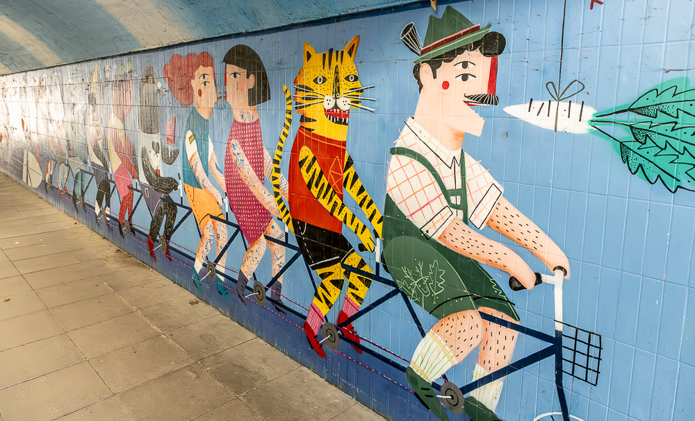 Unterführung Ludwigsbrücke (Karl-Müller-Weg) München