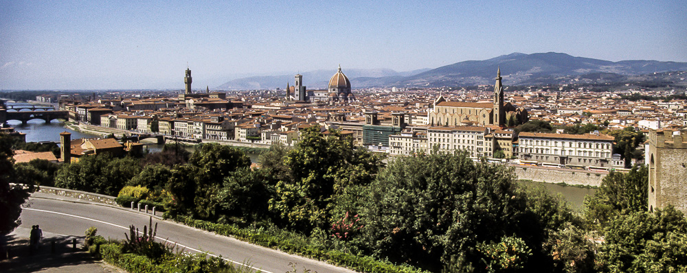 Blick vom Piazzale Michelangelo Florenz