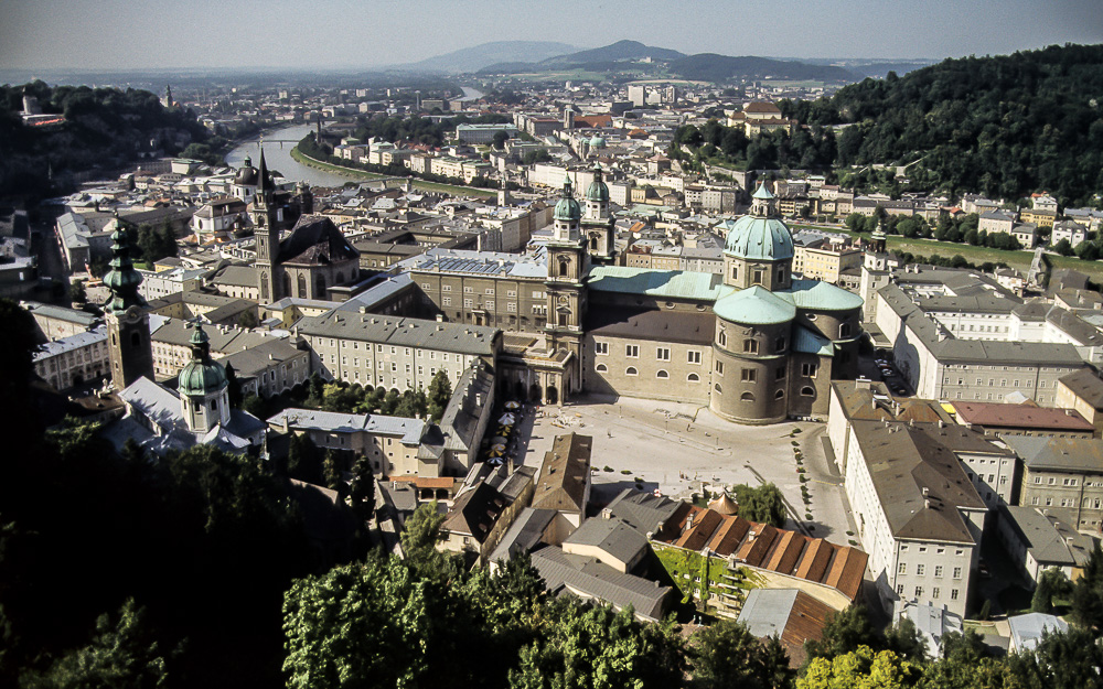 Blick von der Festung Hohensalzburg Salzburg