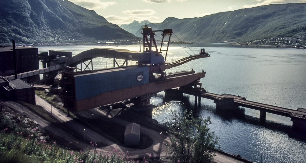 Erzverladeanlage / Erzhafen Narvik, Ofotfjord (Ofotfjorden)