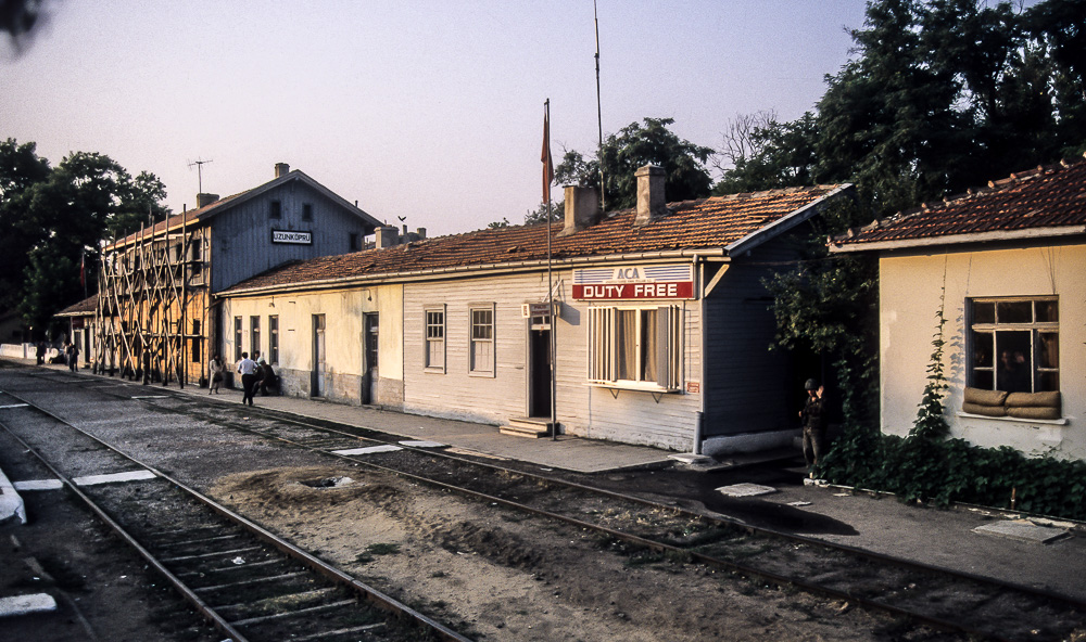 Türkischer Grenzbahnhof Uzunköprü