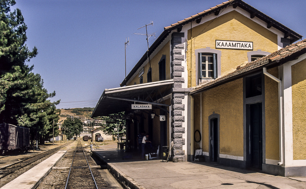 Bahnhof von Kalambaka