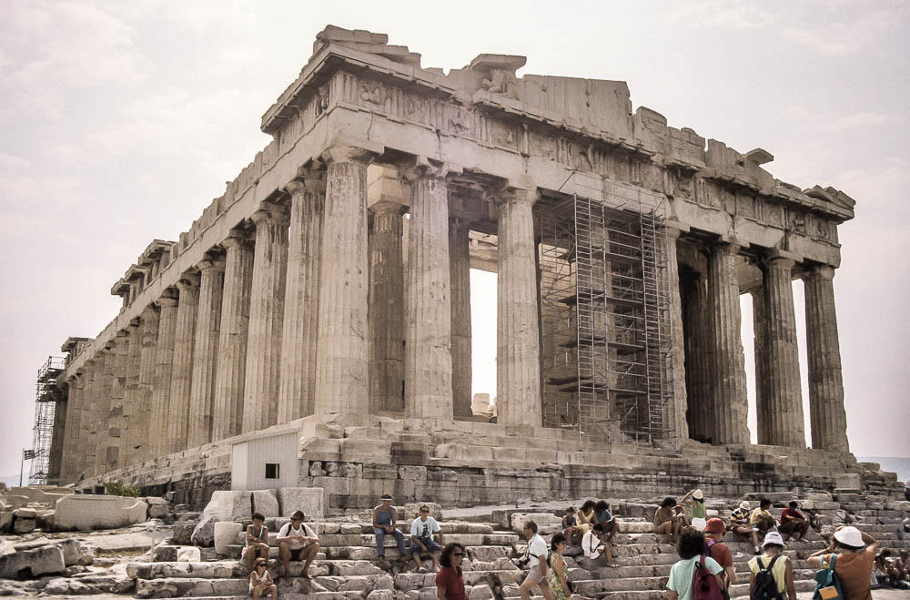 Akropolis Athen mit dem Parthenon